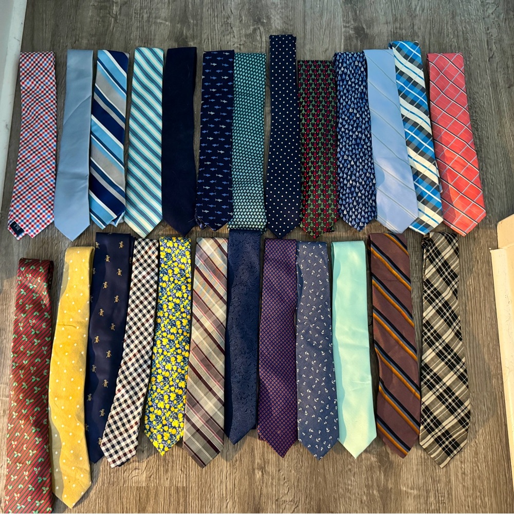 25 Assorted Ties